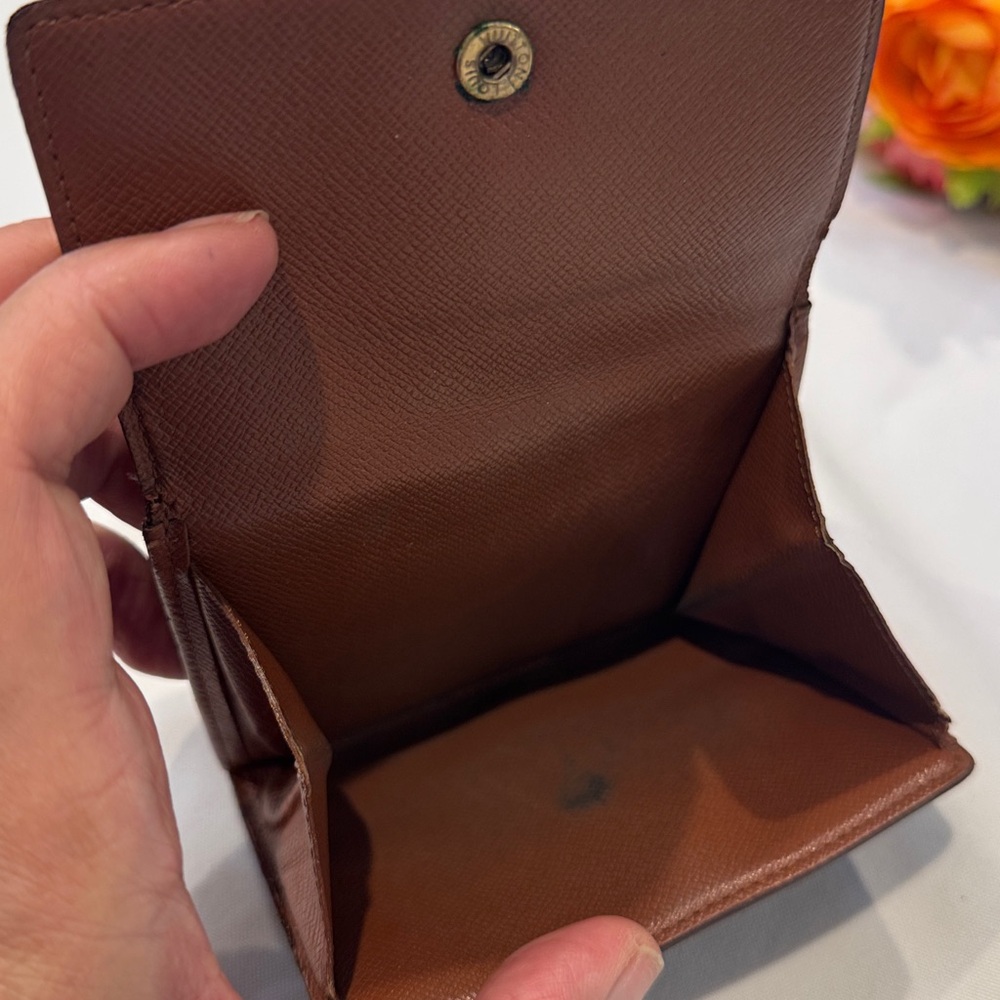 Louis Vuitton Dark Brown Monogram Wallet - Picture 6 of 10